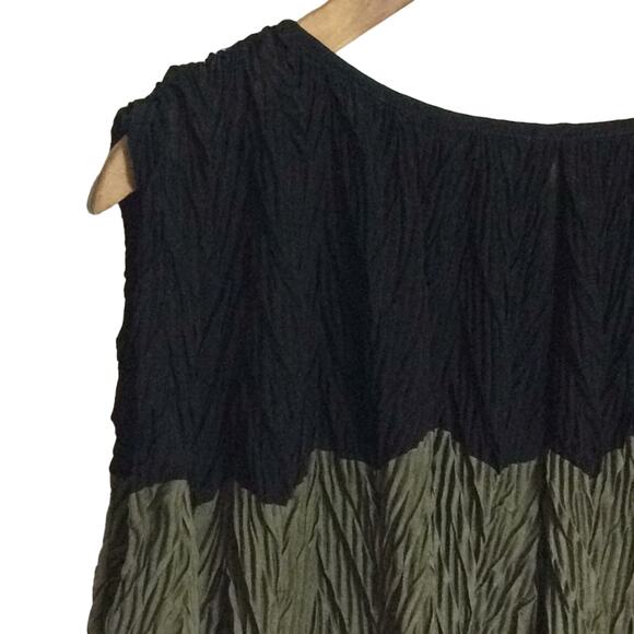 Timeless Naeem Khan Color Block Sleeveless Tunic - Picture 2 of 10